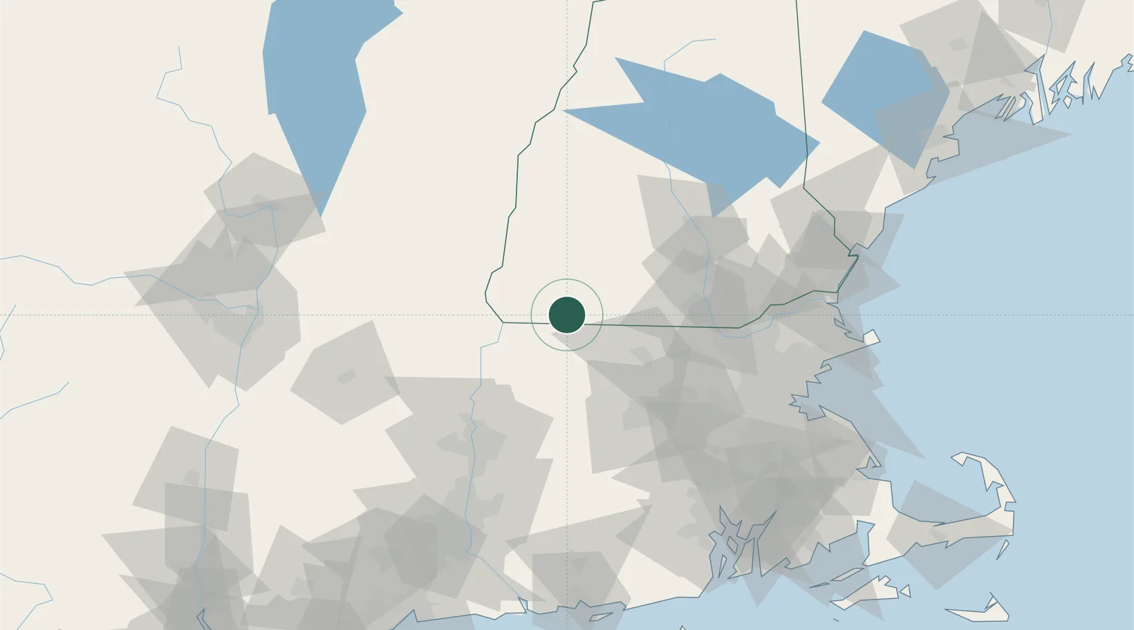 Location of USFZW