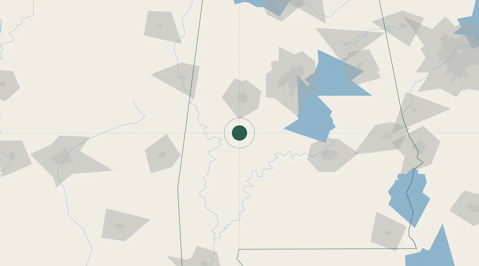 Location of USGBS
