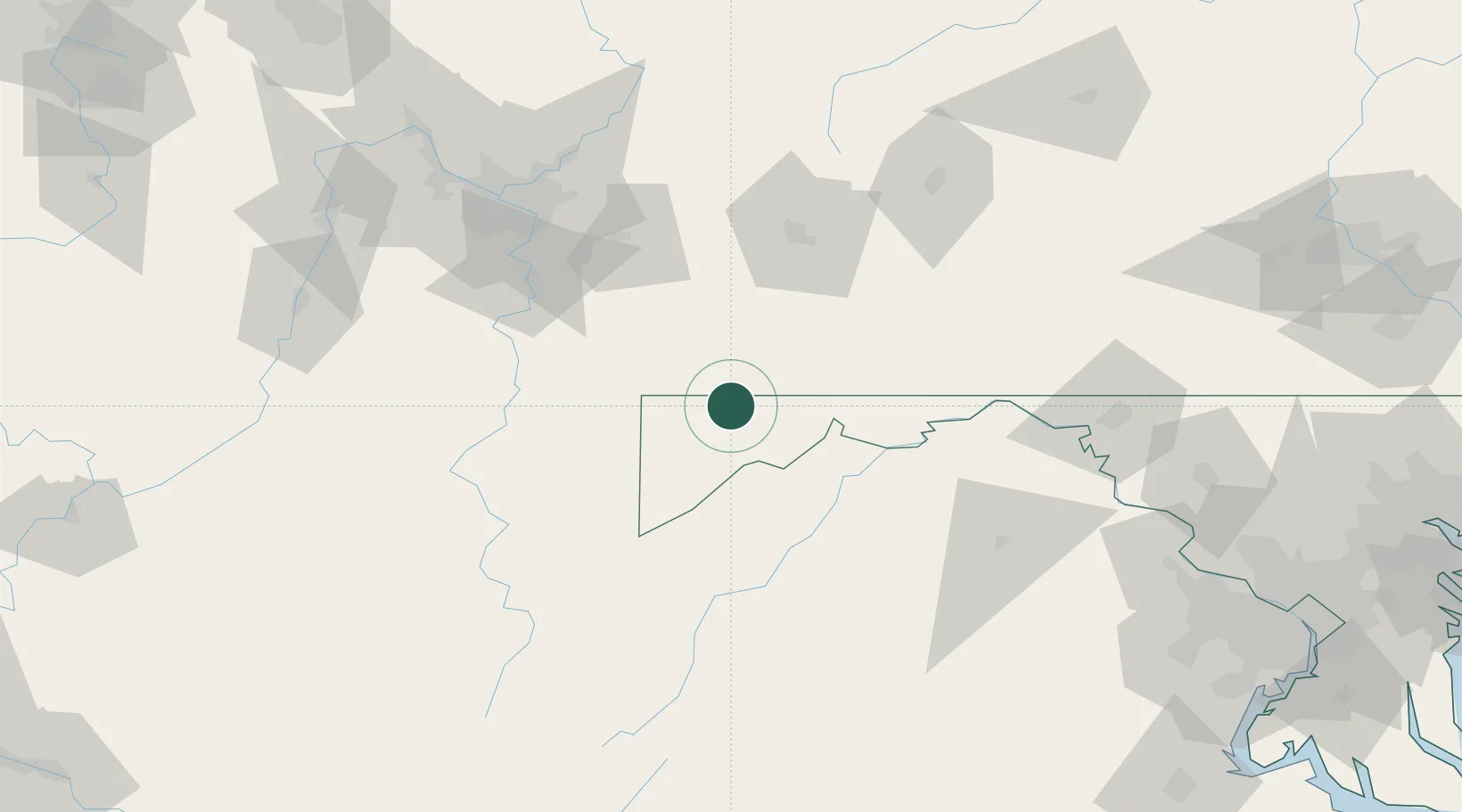 Location of USGV8