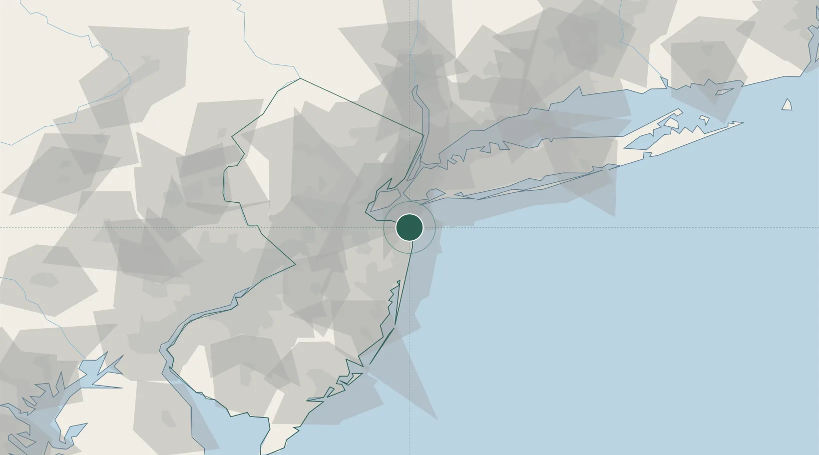 Location of USHGS