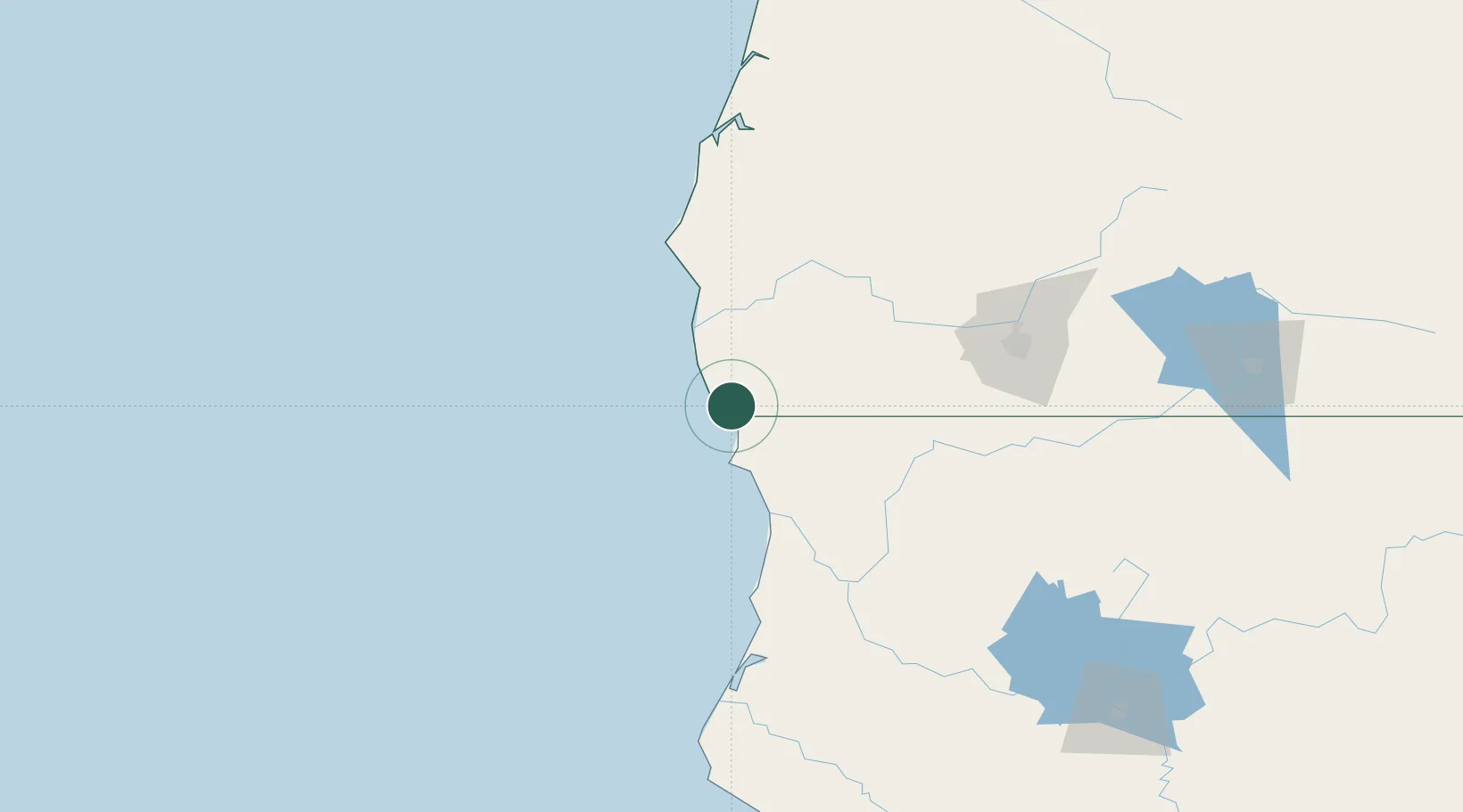 Location of USHOI