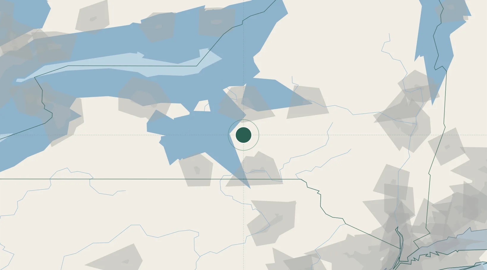 Location of USHOR