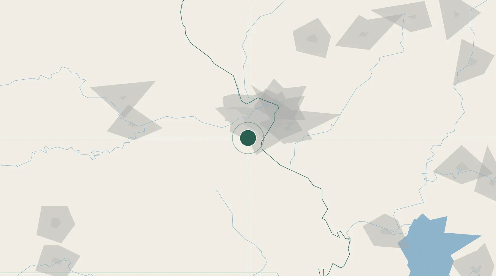 Location of USHU8