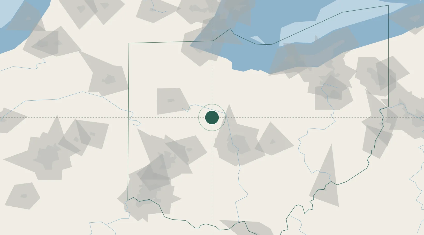 Location of USHYN