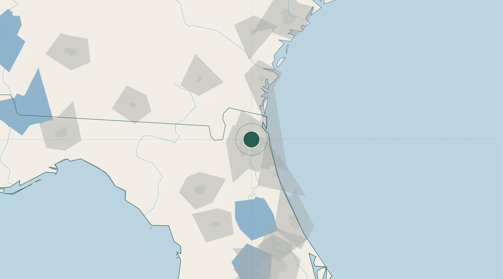 Location of USJAX