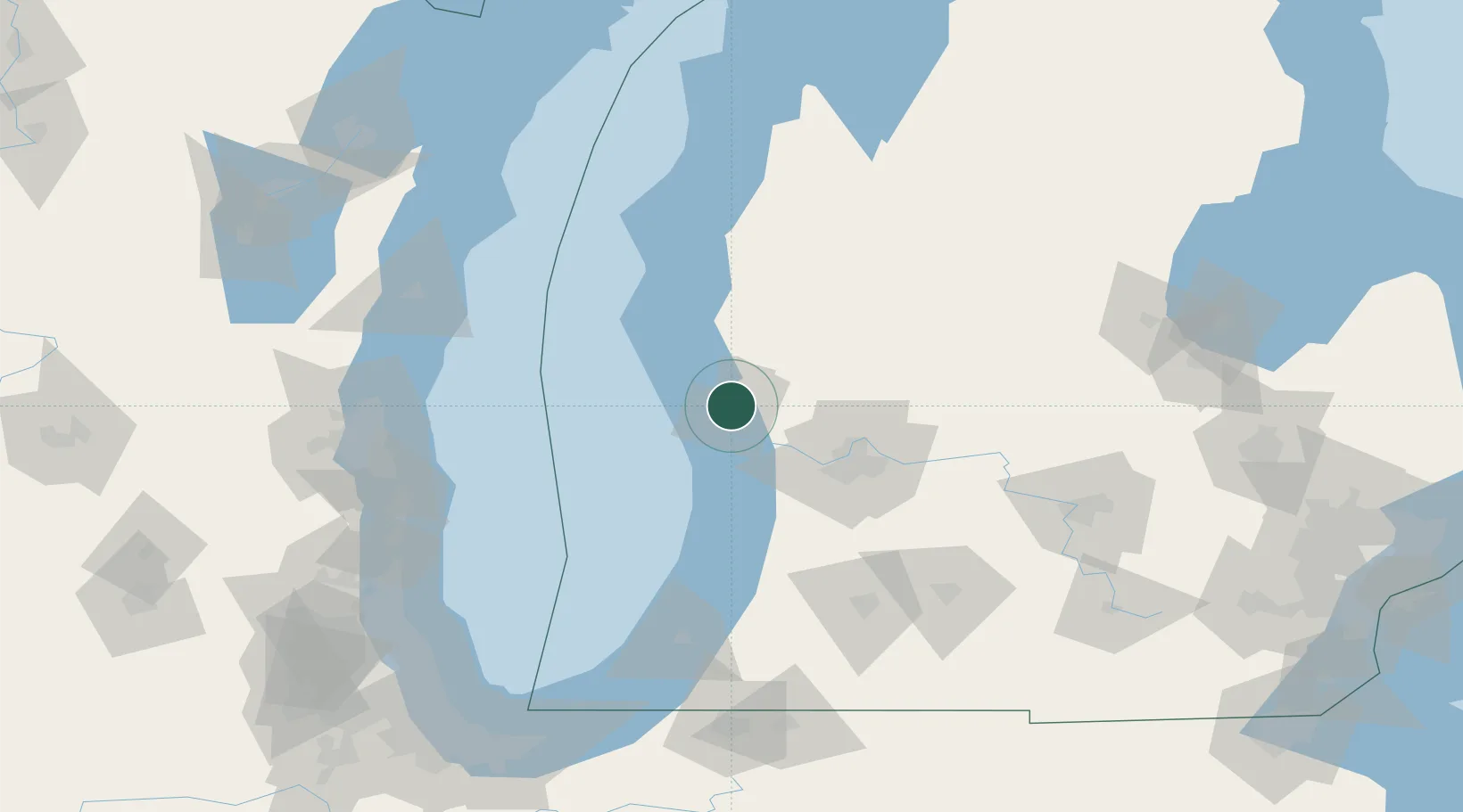 Location of USMKG
