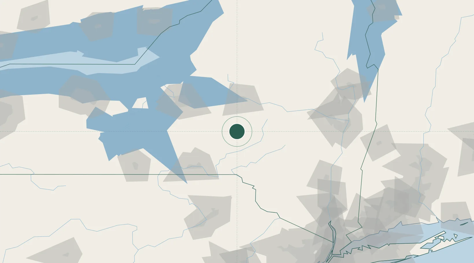 Location of USNBR