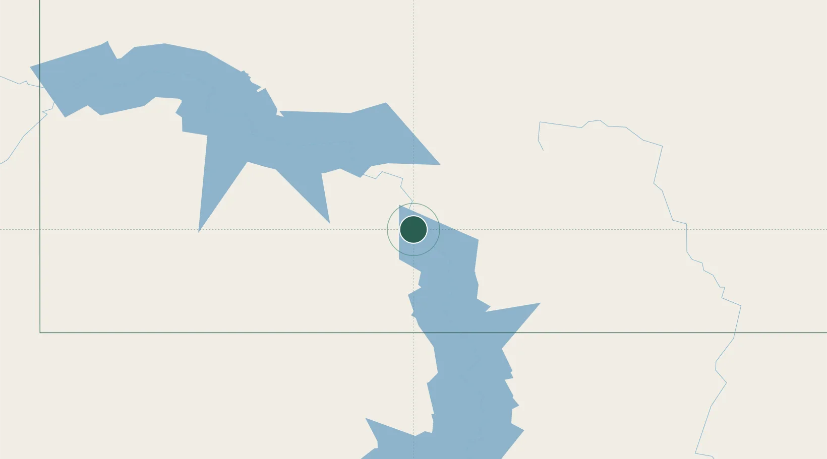 Location of USNDN