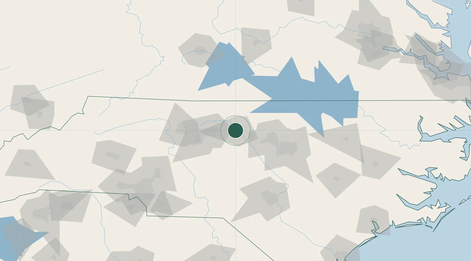 Location of USNRA
