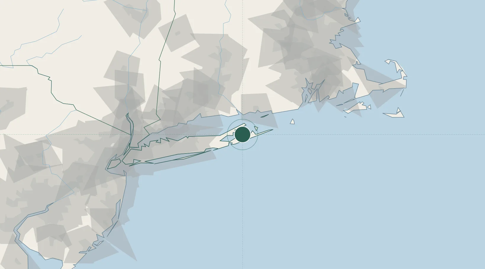 Location of USNV8