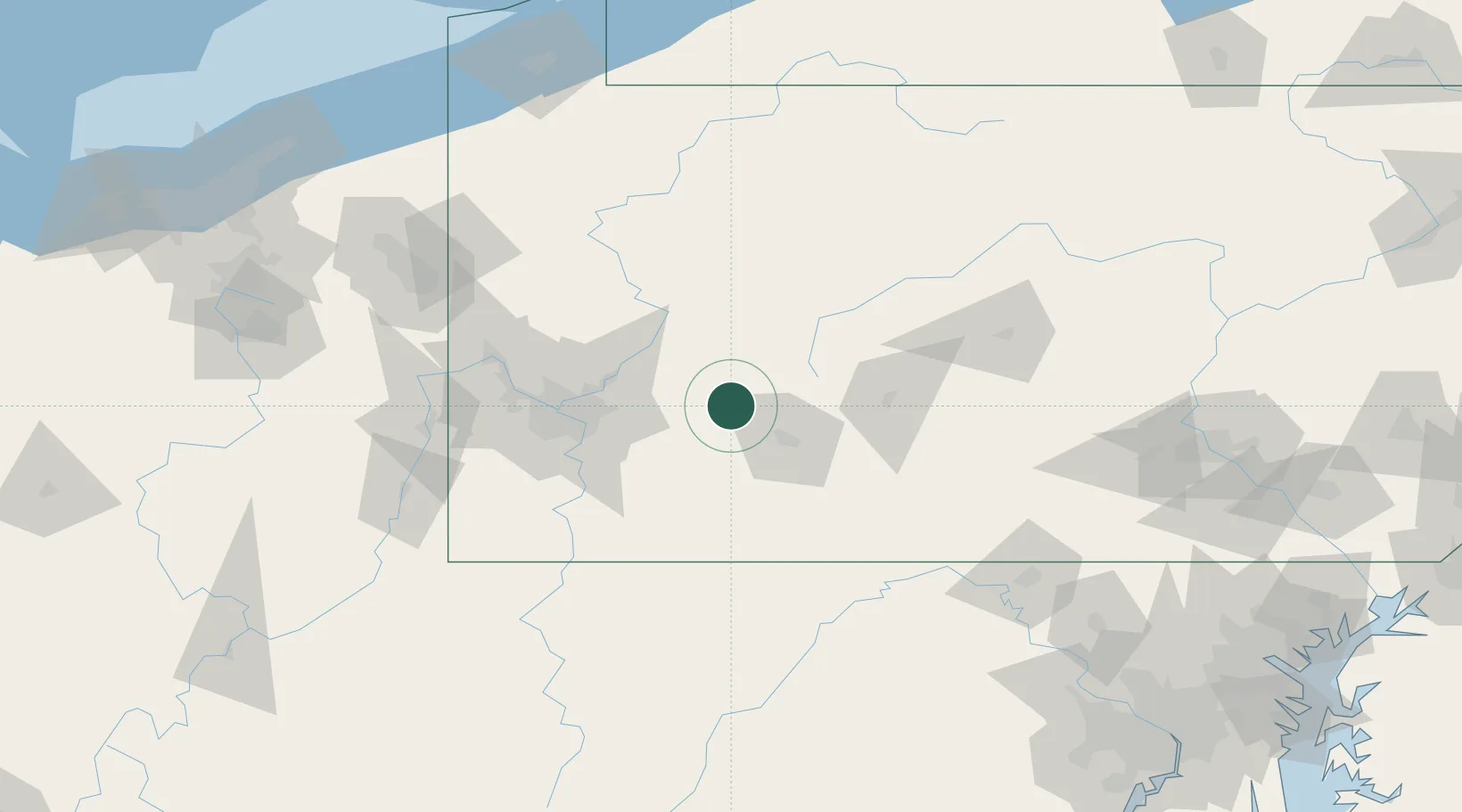Location of USPMZ