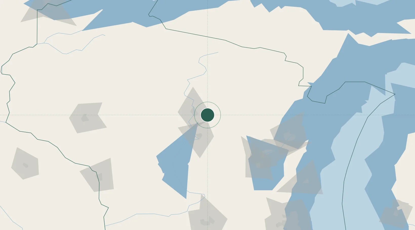 Location of USRAF