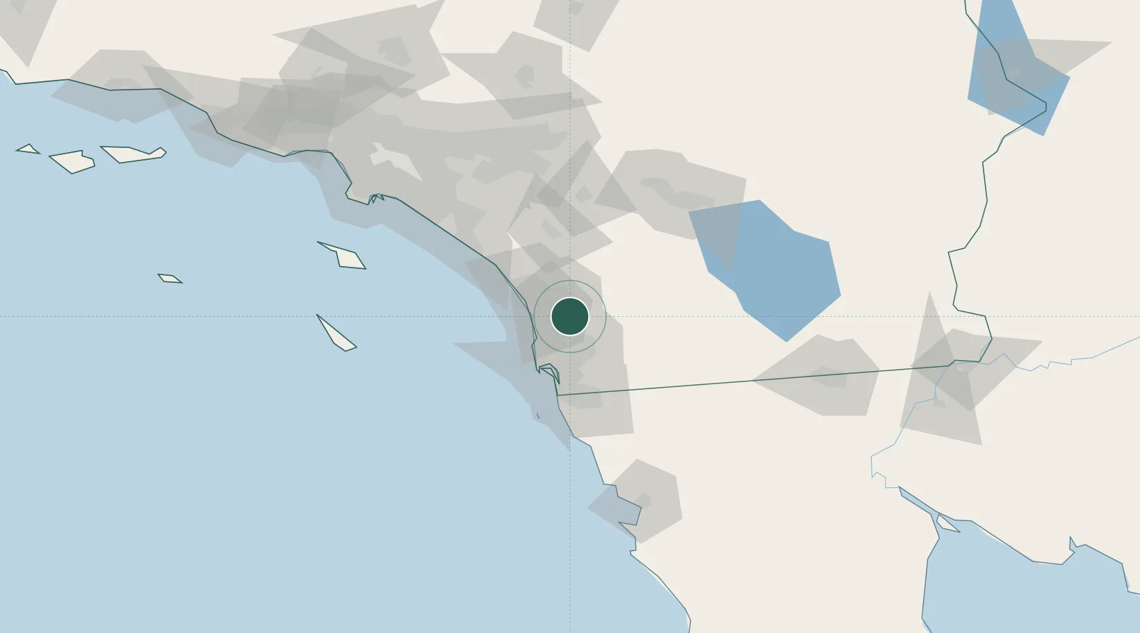 Location of USRBO