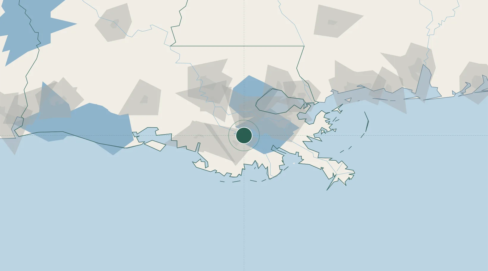 Location of USRCB
