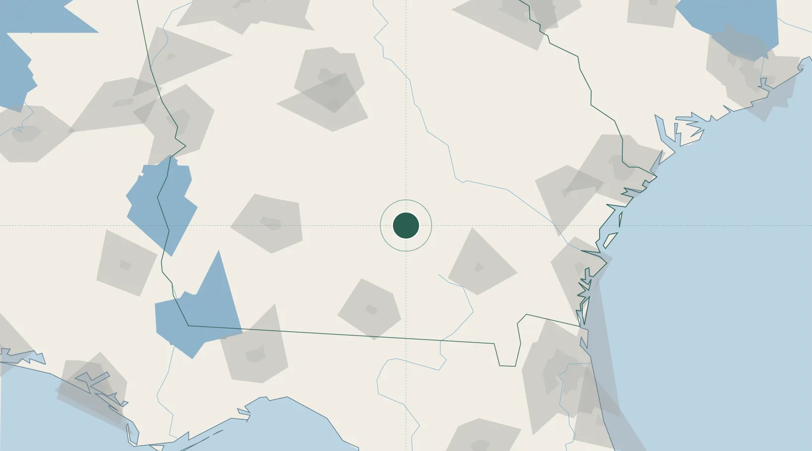 Location of USSBR