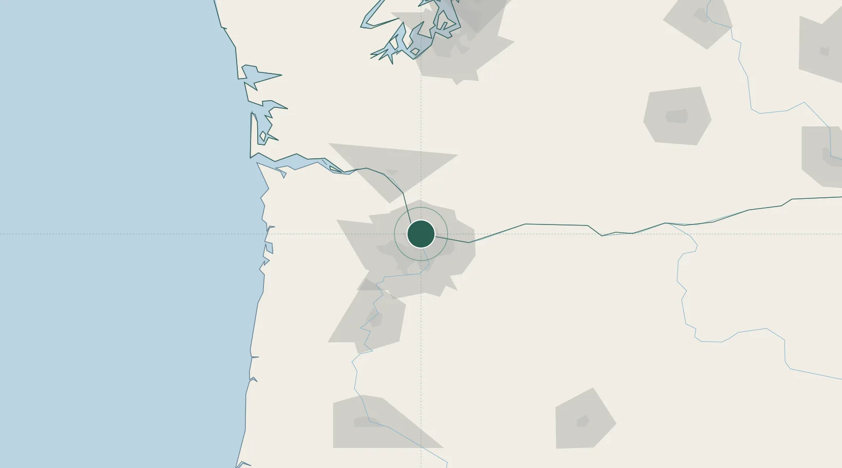 Location of USVAN
