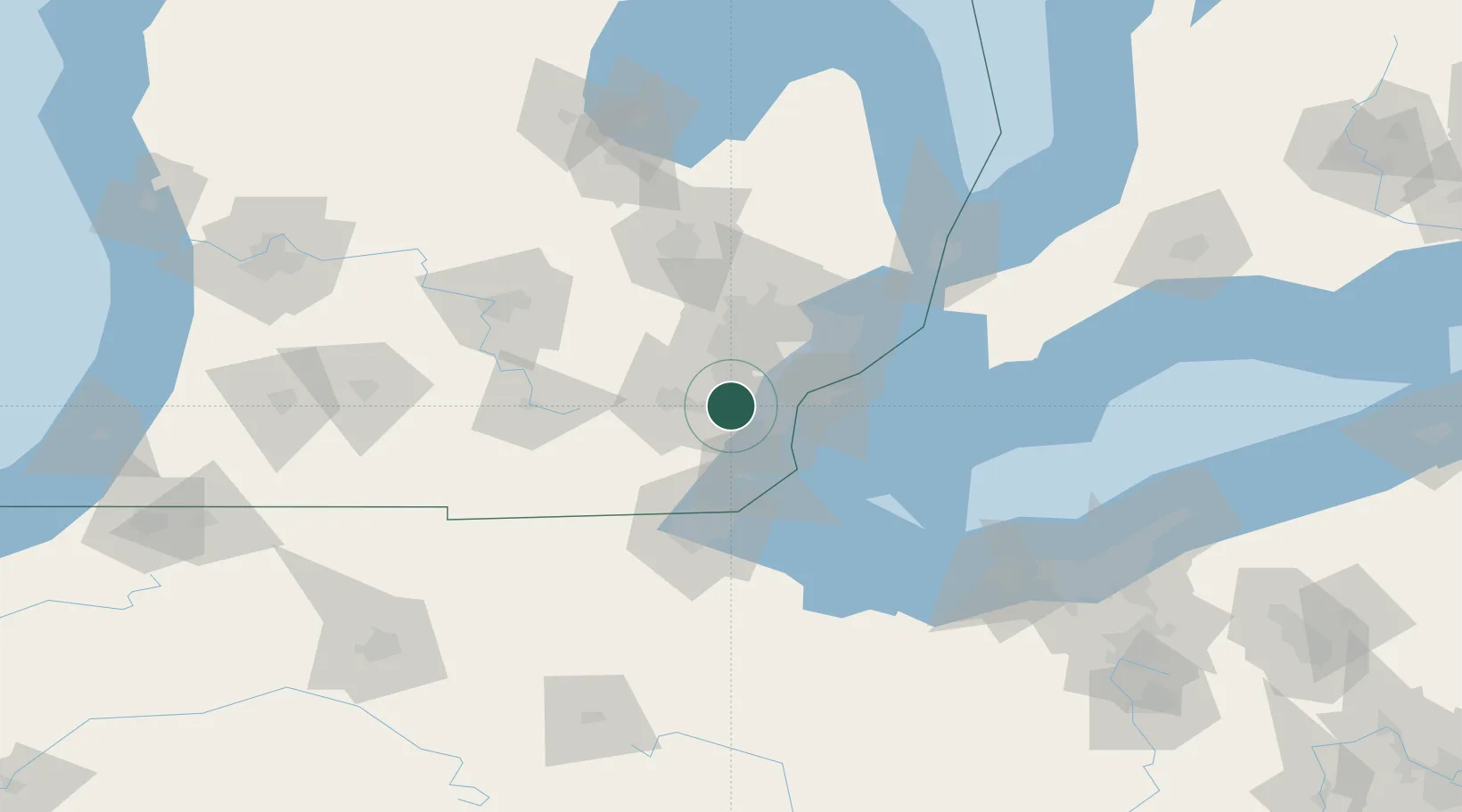 Location of USVBM