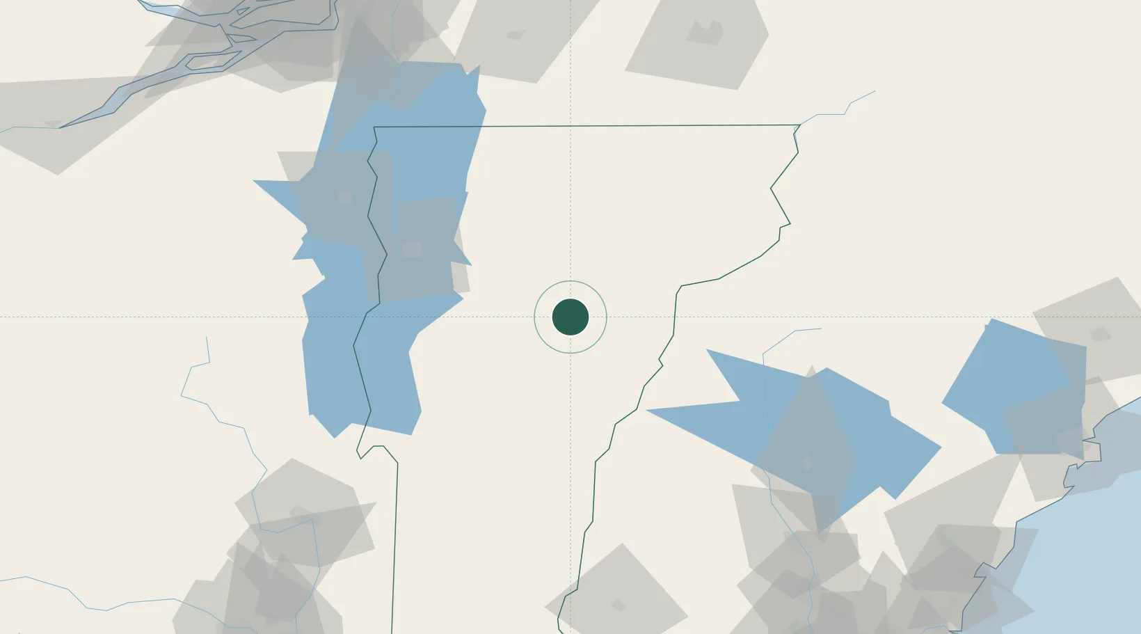 Location of USVBR