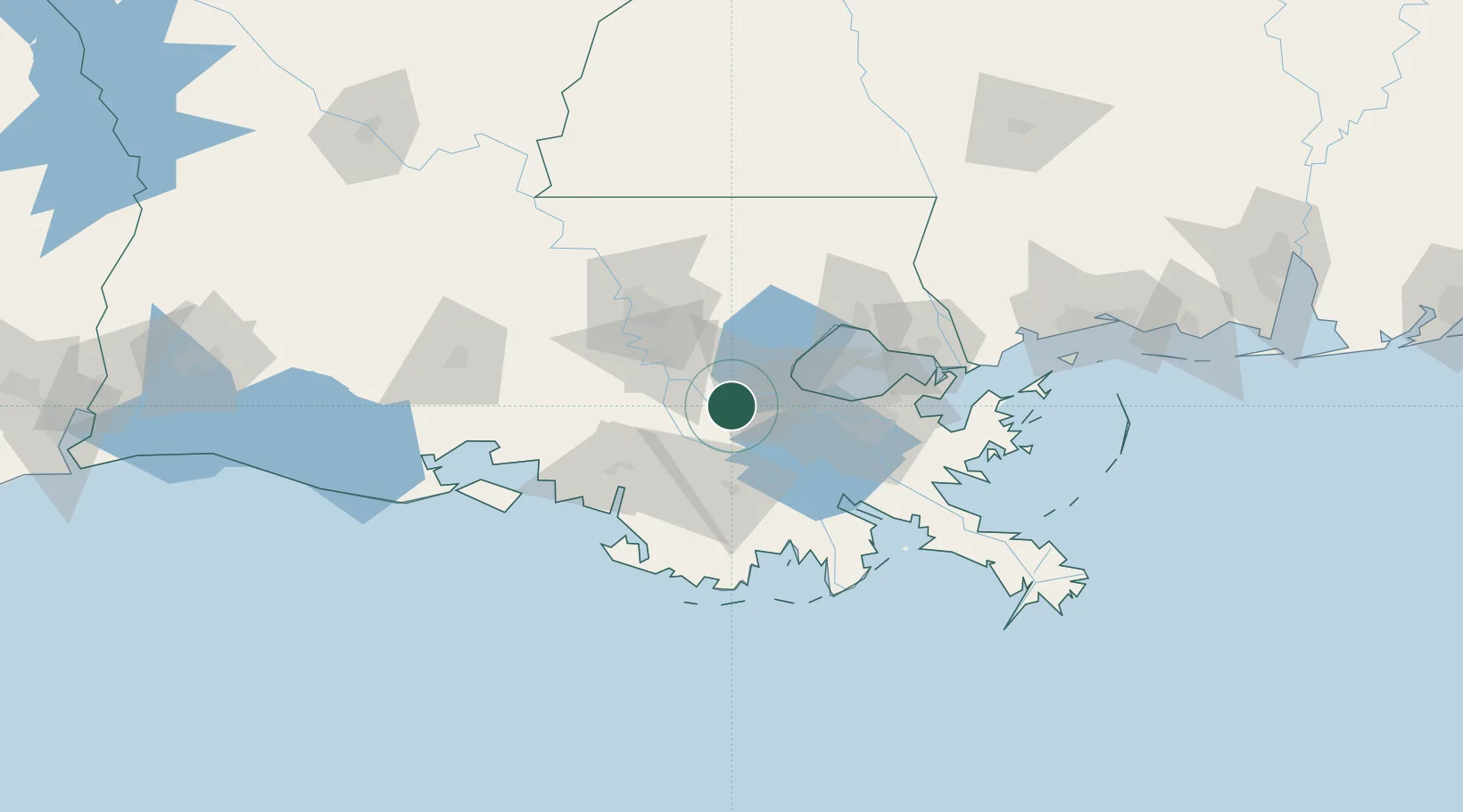 Location of USVC8