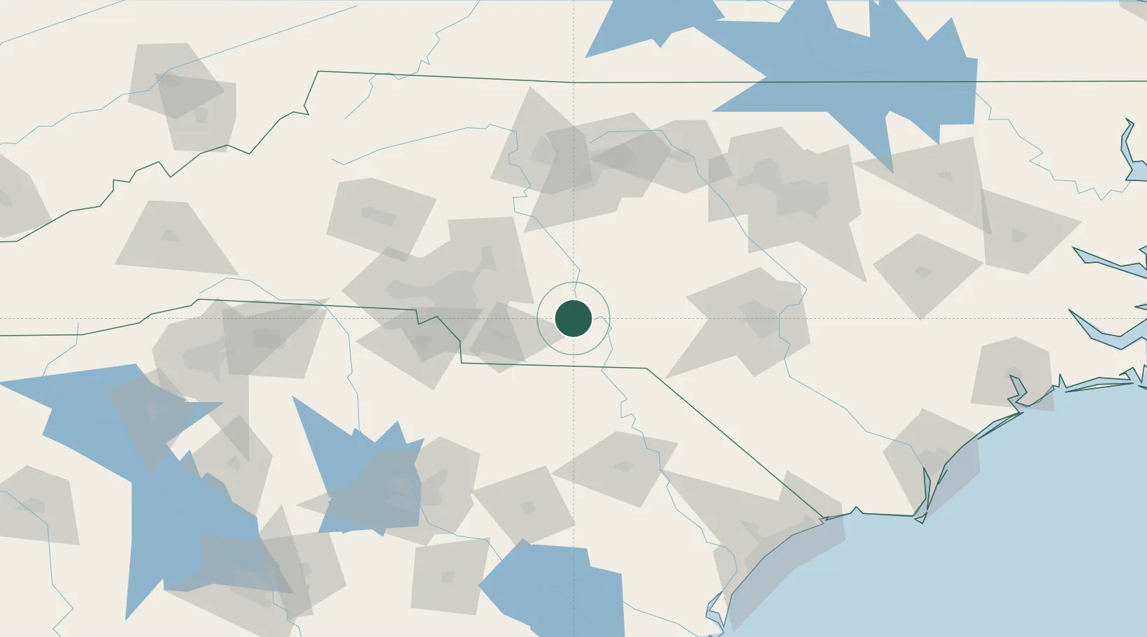 Location of USVFR