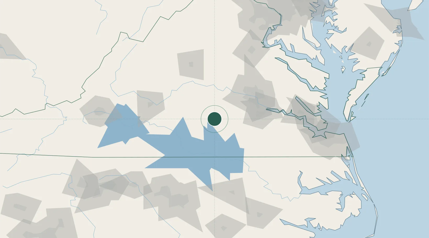 Location of USVGW