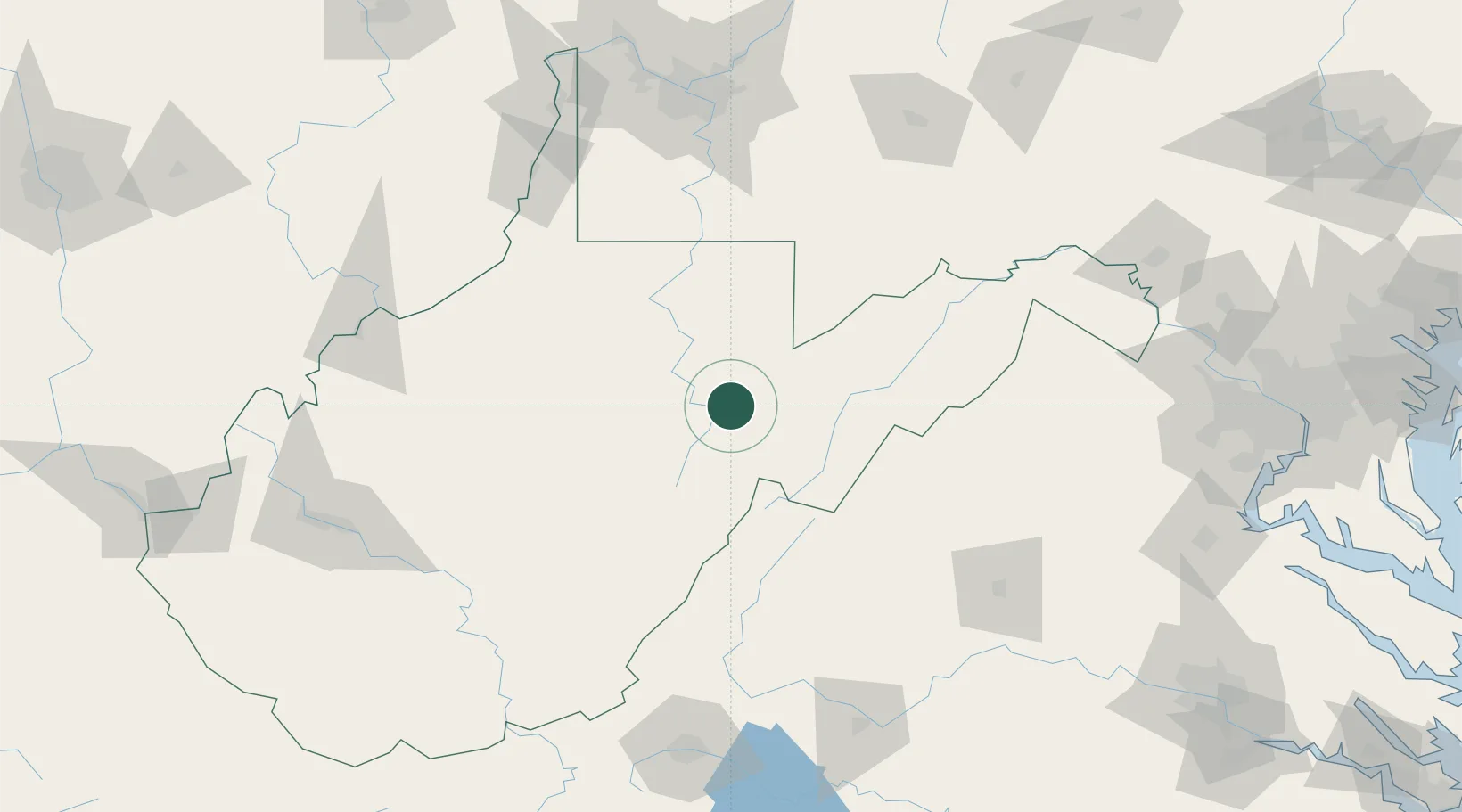 Location of USVWF