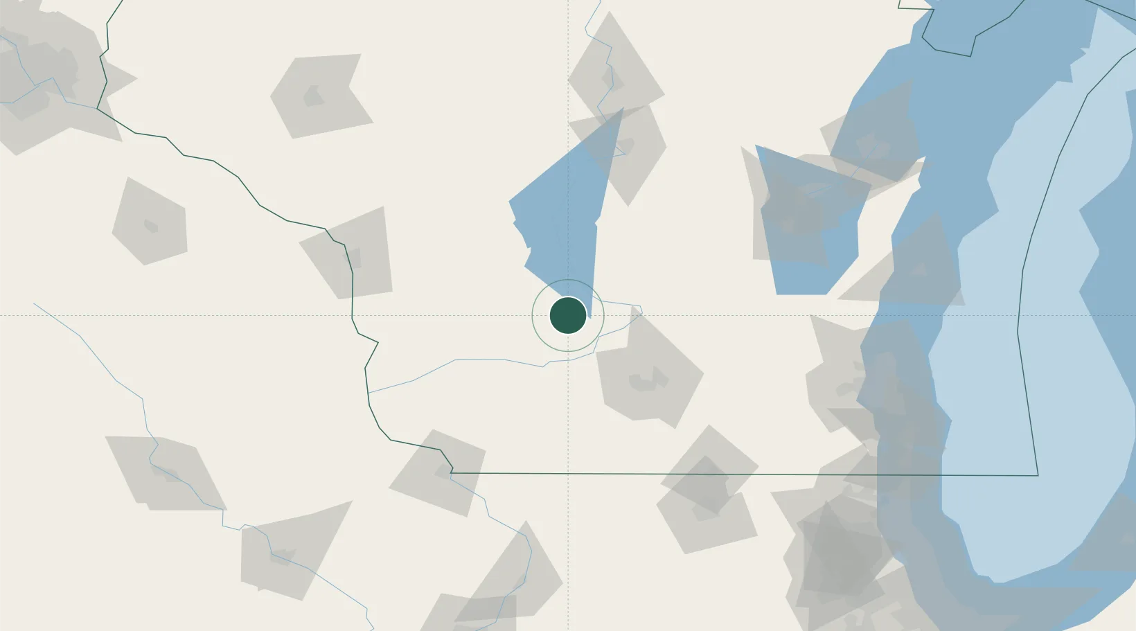 Location of USVWS