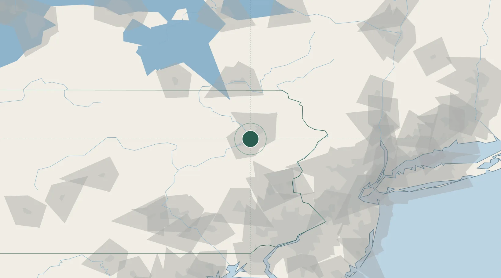 Location of USWQP