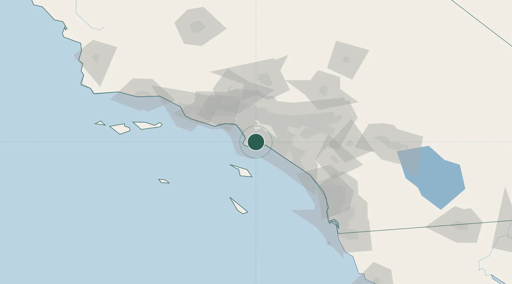 Location of USWTN
