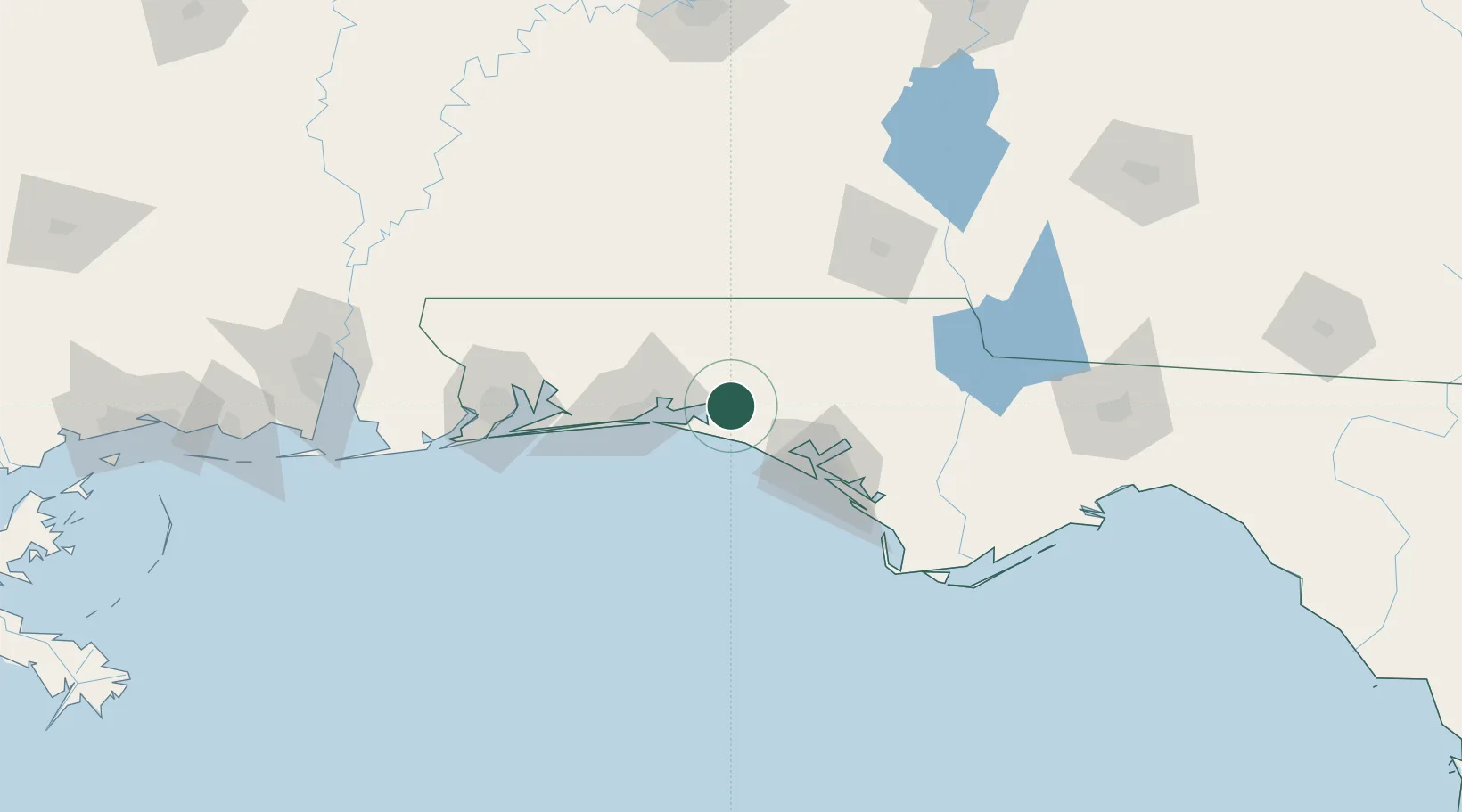 Location of USXAS
