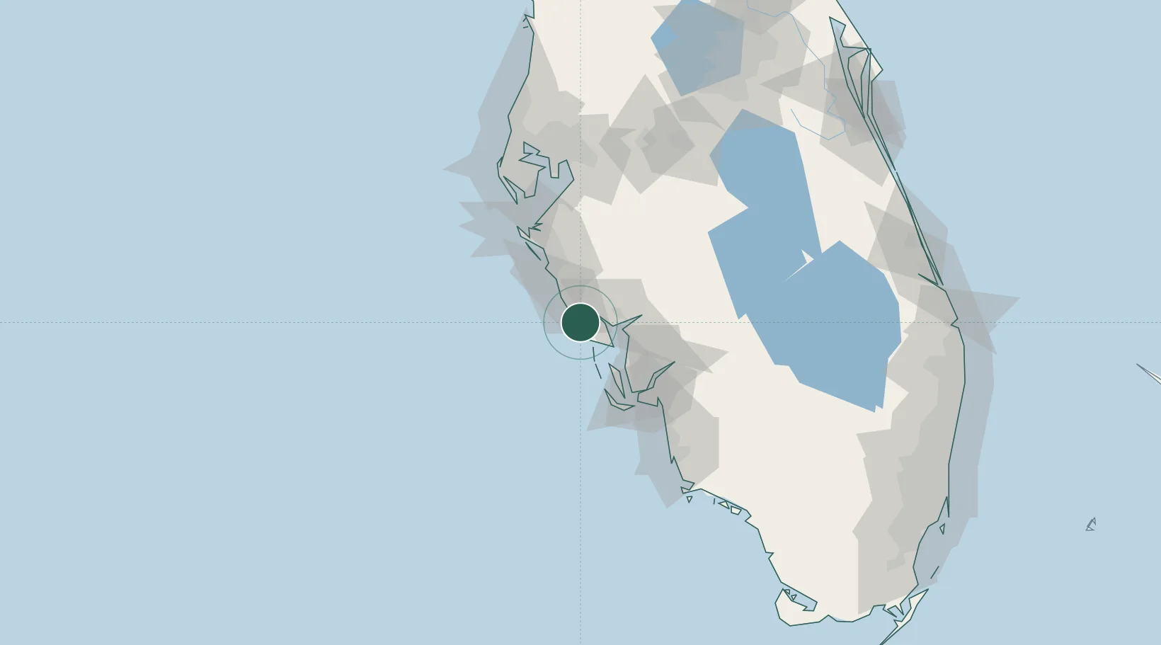 Location of USXEW