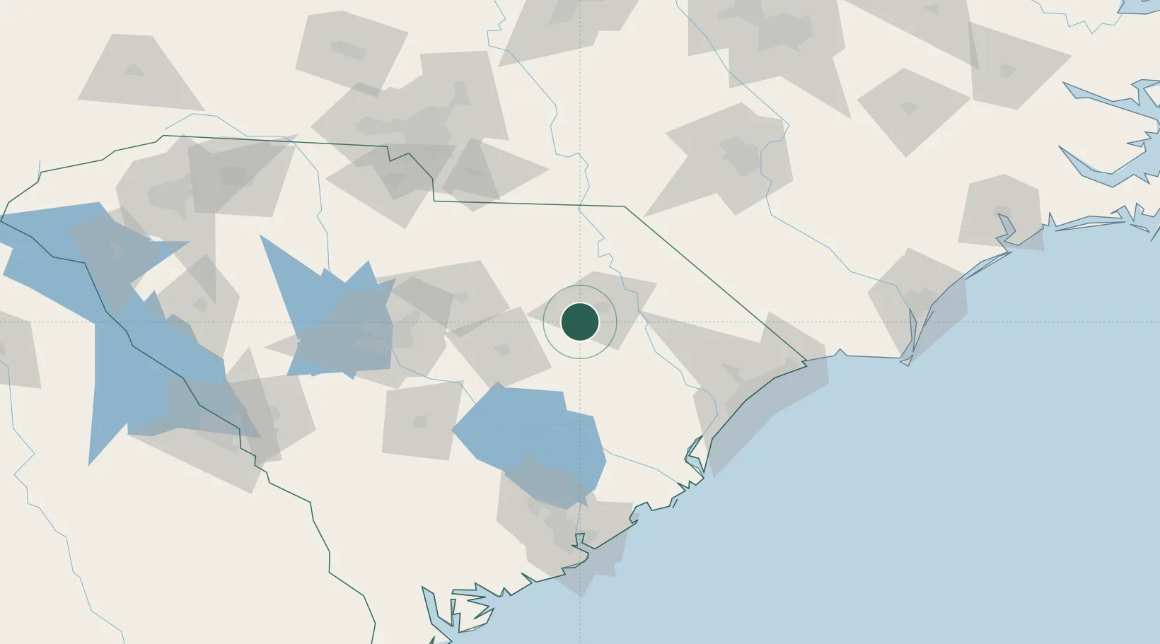 Location of USXTE