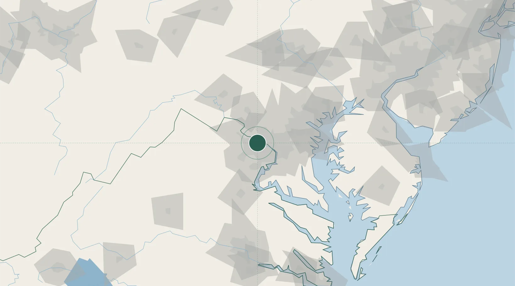 Location of USZGS