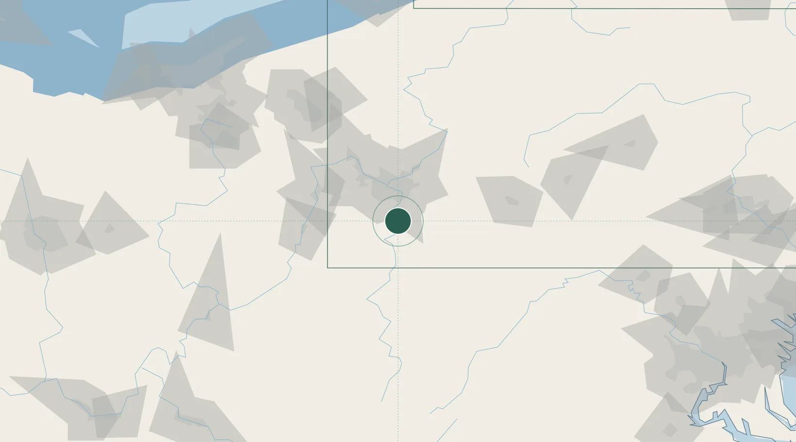 Location of USZOI