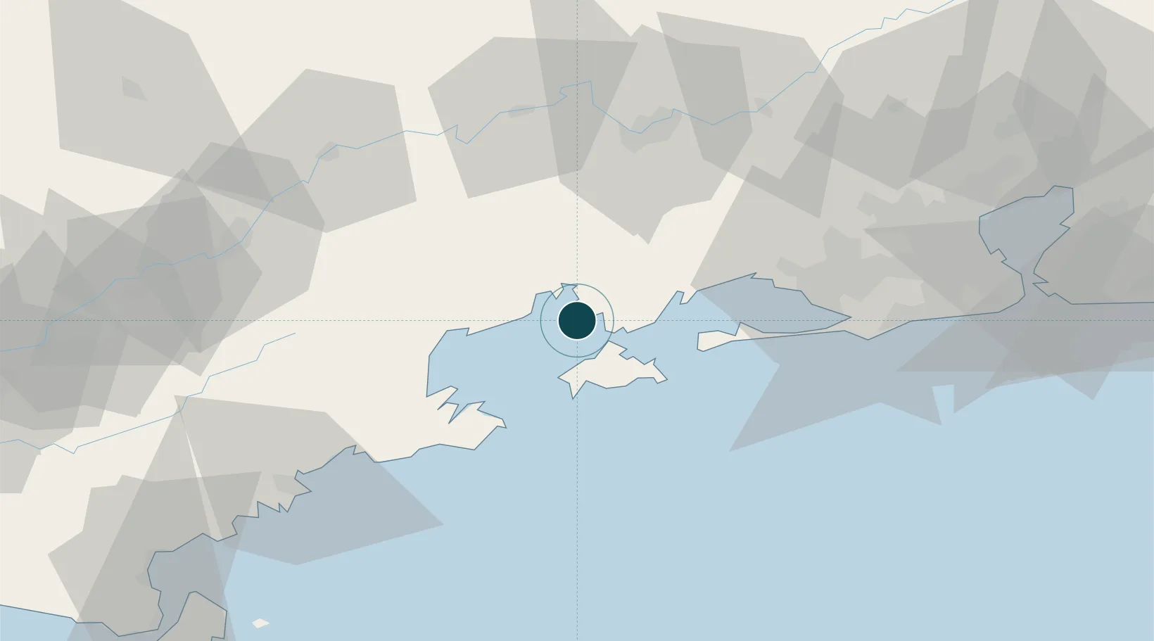 Location of BRADR