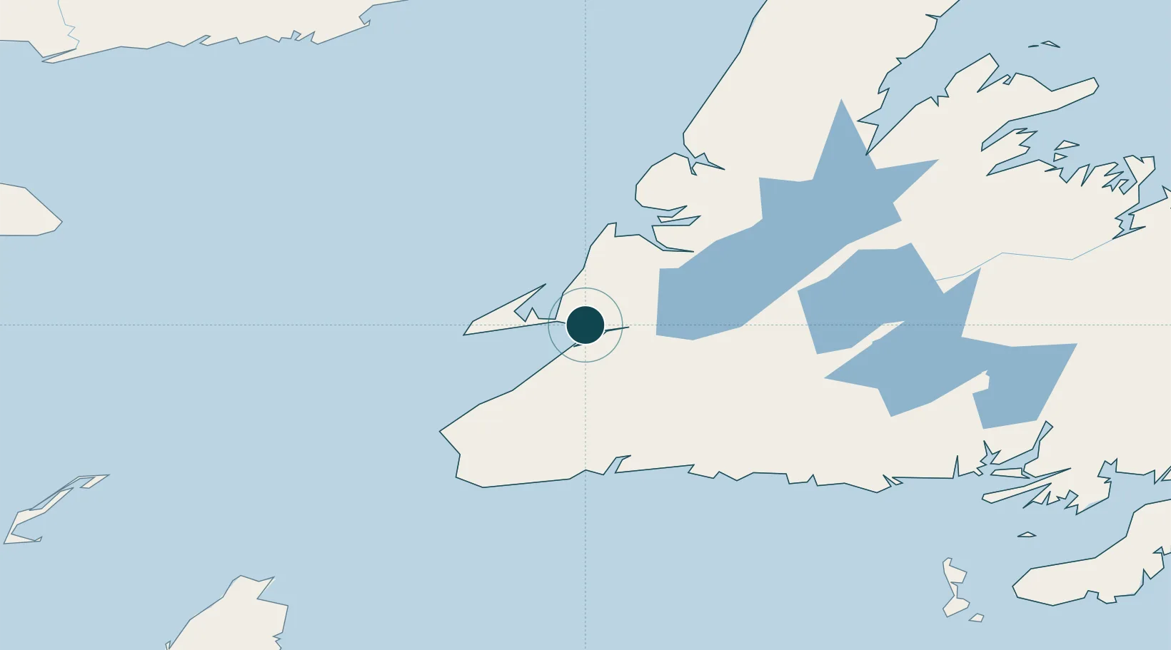 Location of CASTV
