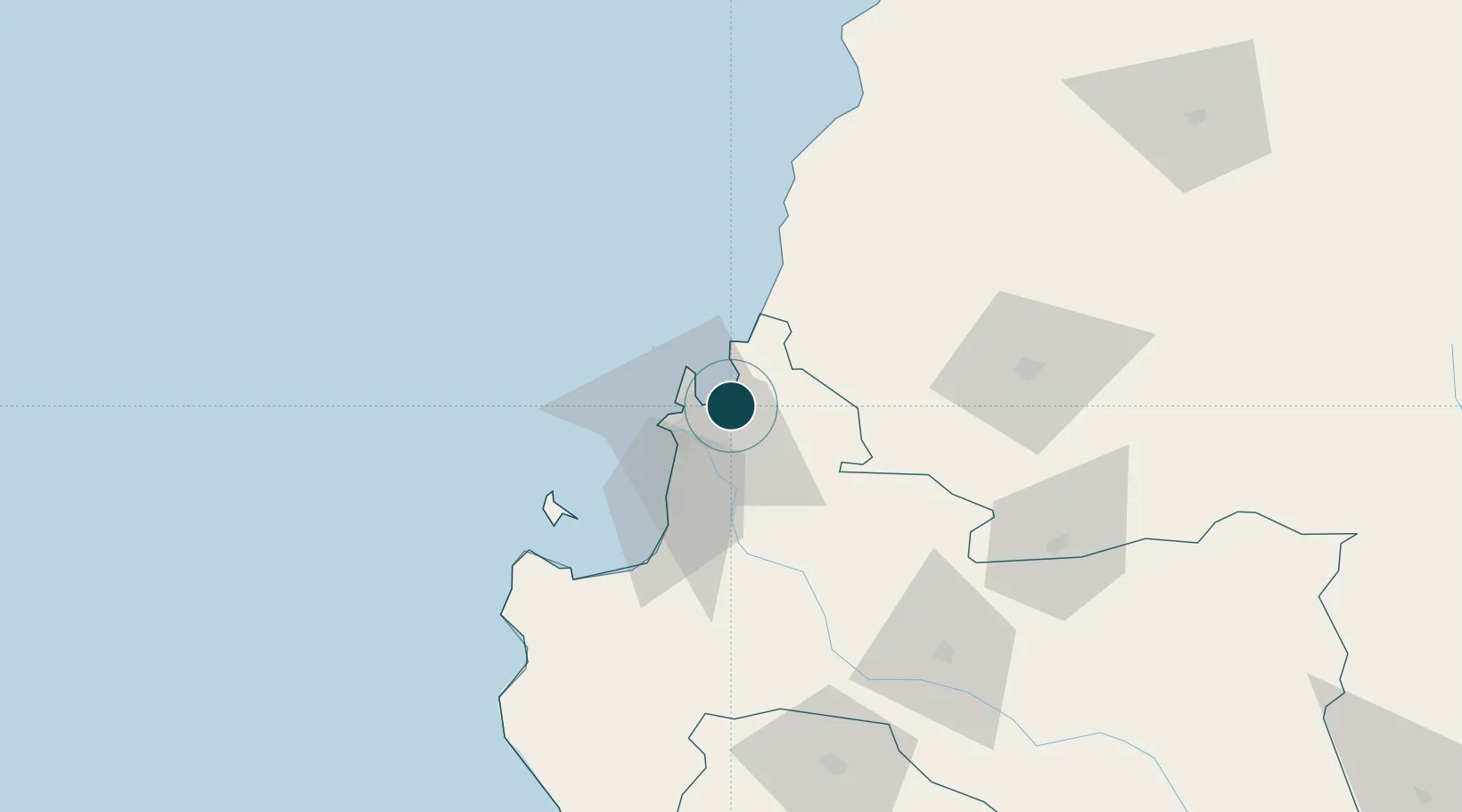 Location of CLLQN