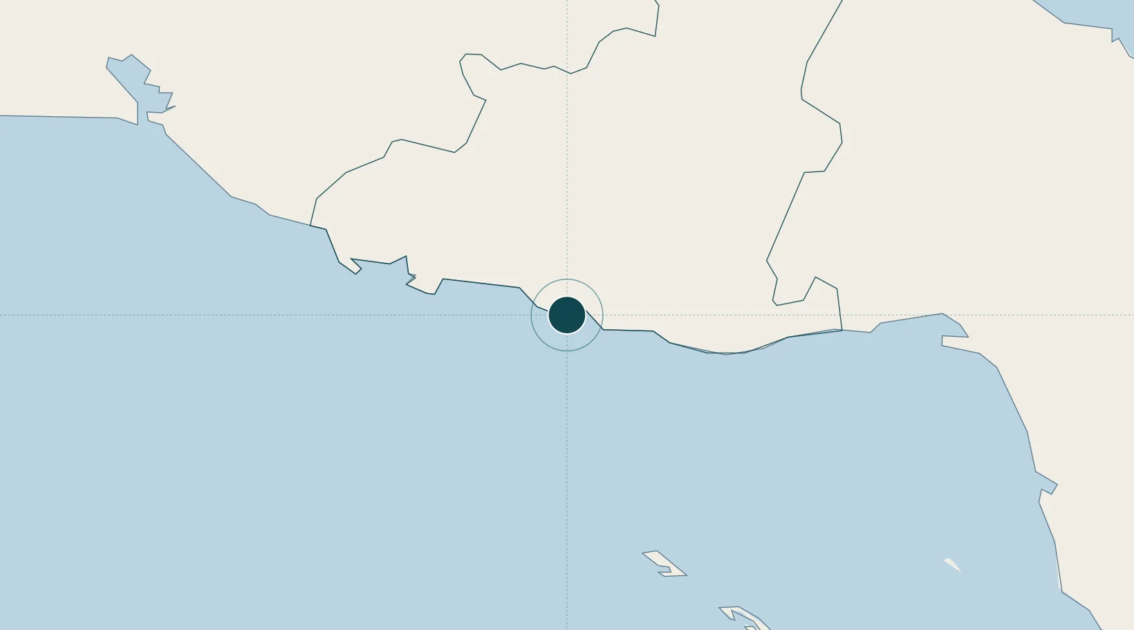 Location of CUTDZ
