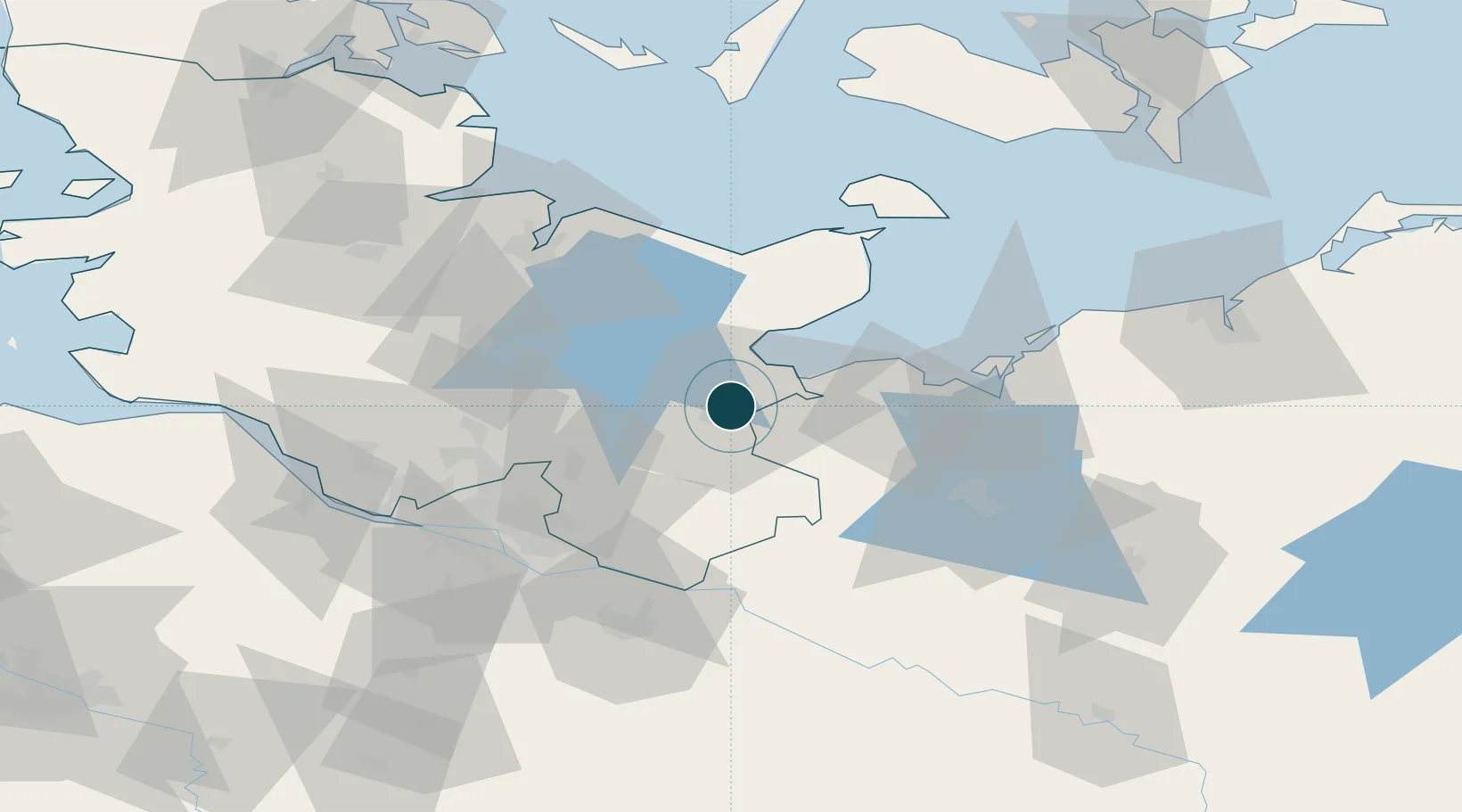Location of DELBC