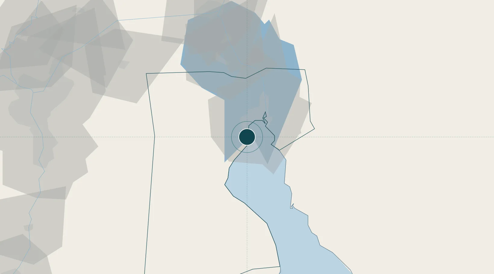 Location of EGADA