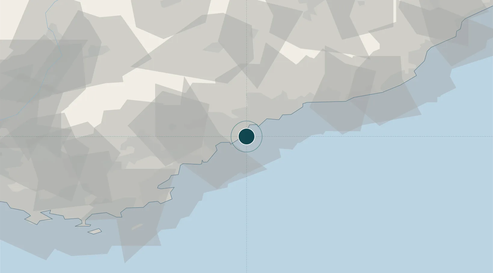 Location of FRANT