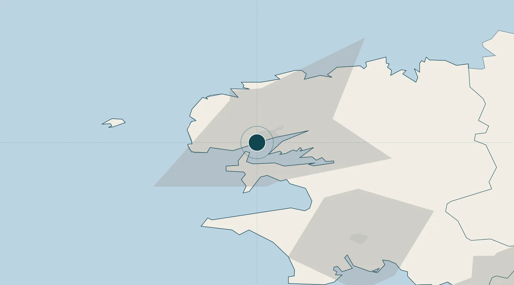 Location of FRBES