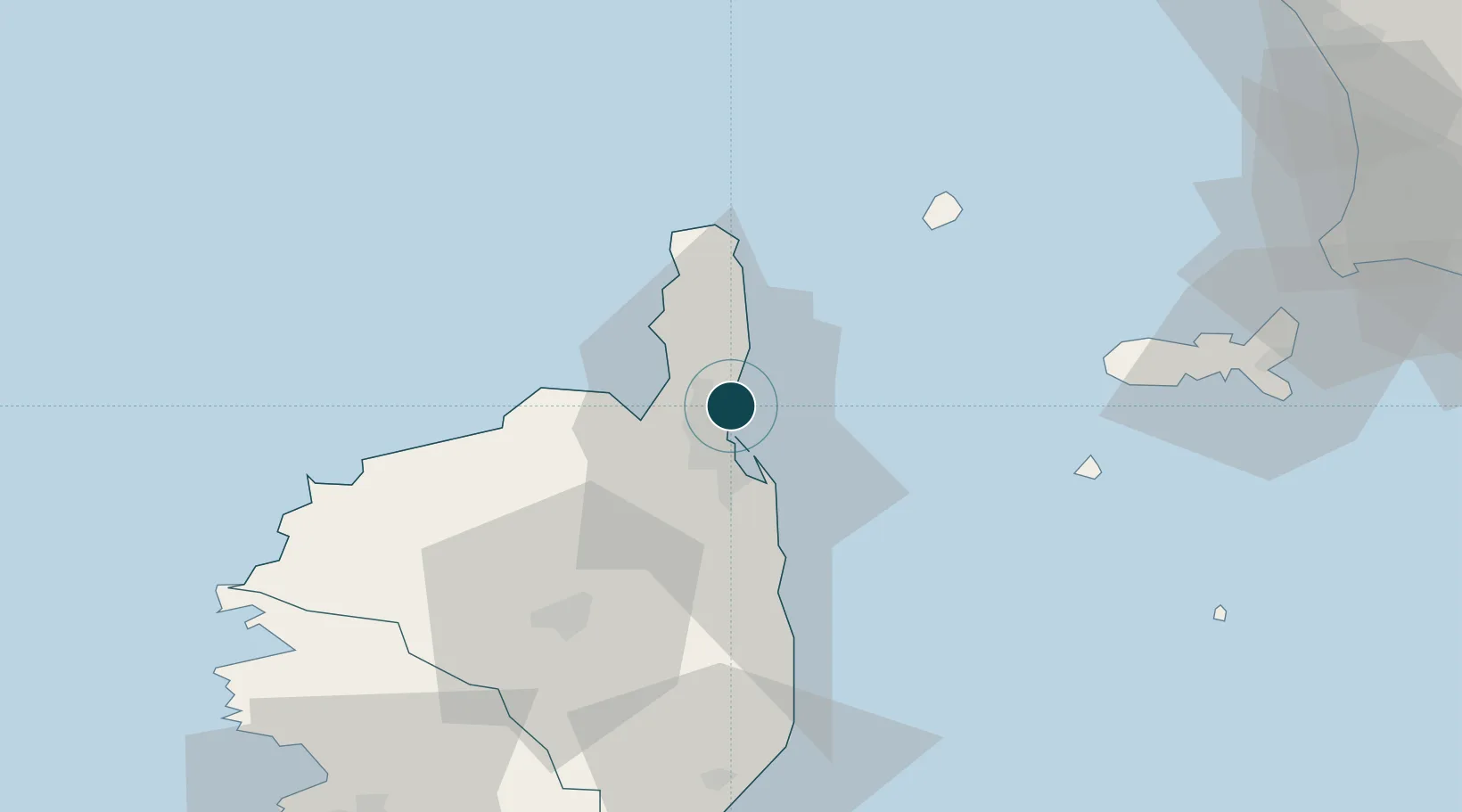 Location of FRBIA