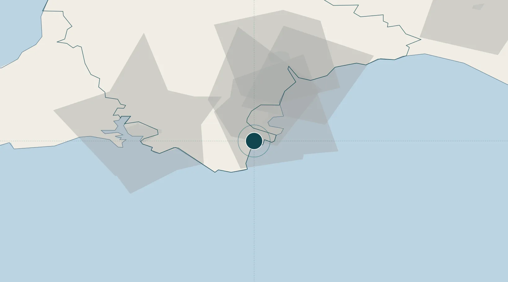 Location of GBDTM