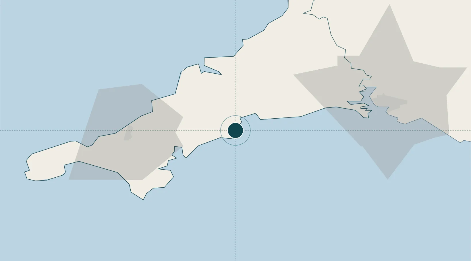 Location of GBMVG