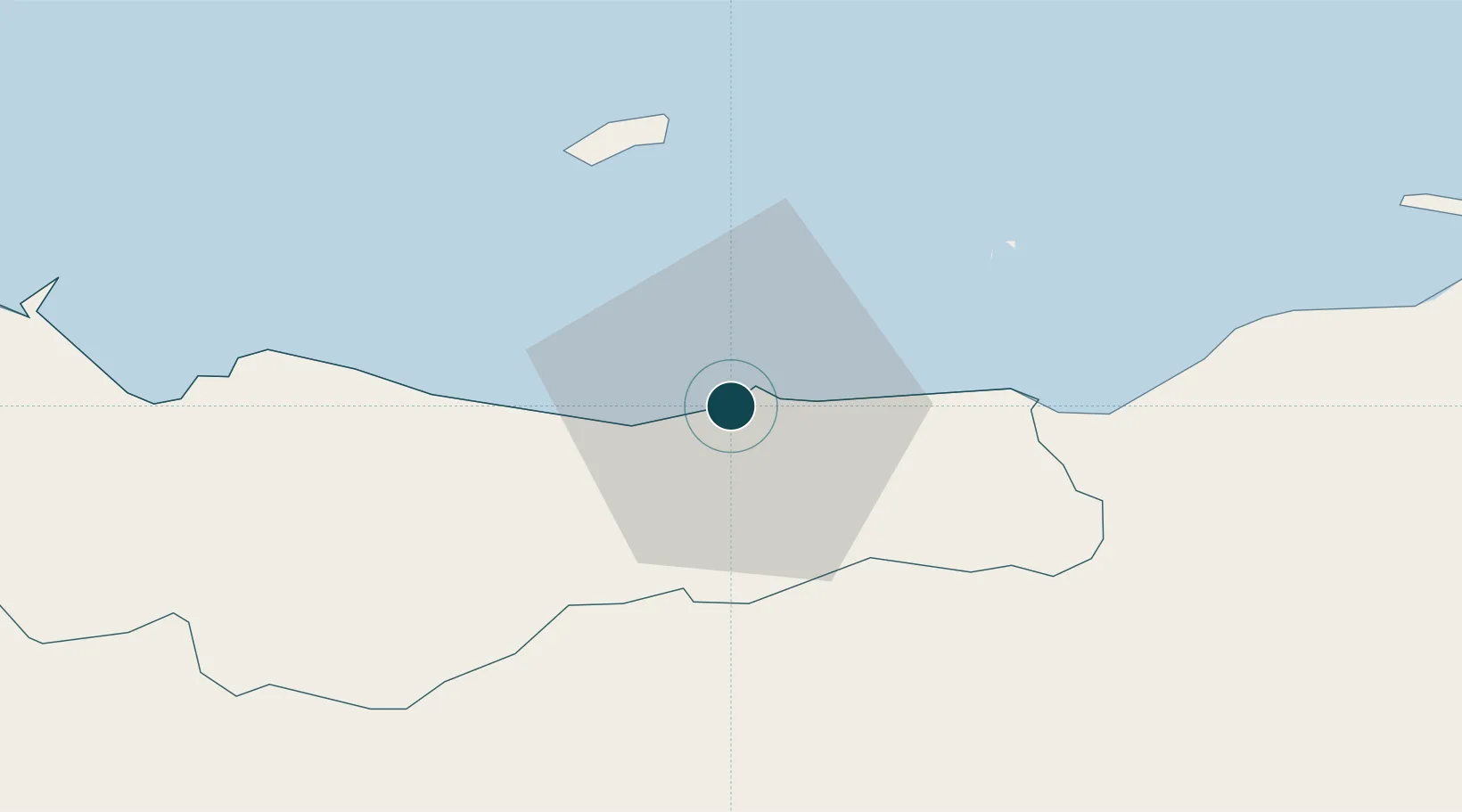 Location of HNLCE