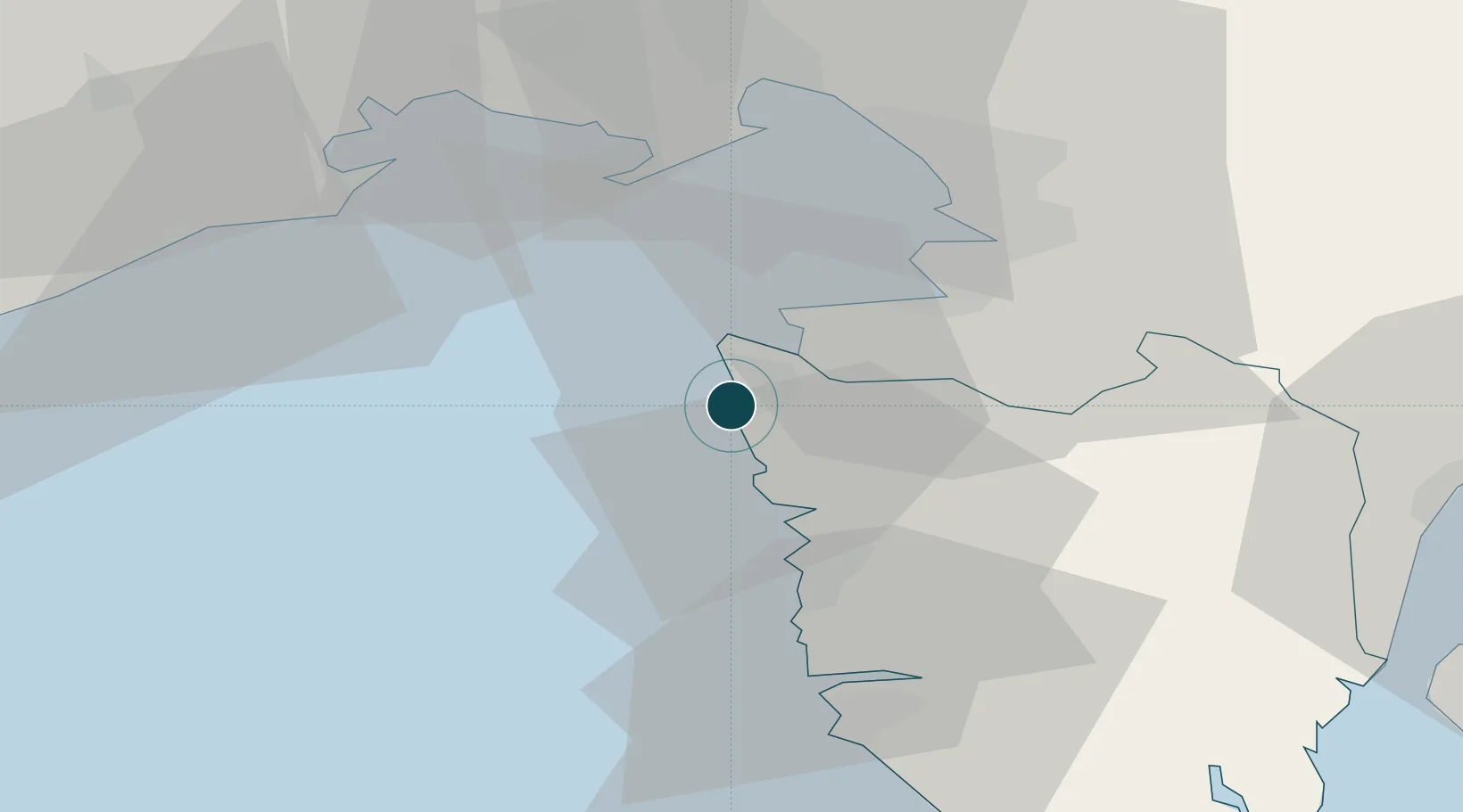 Location of HRUMG