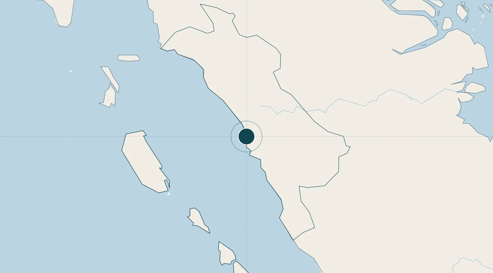 Location of IDTBR