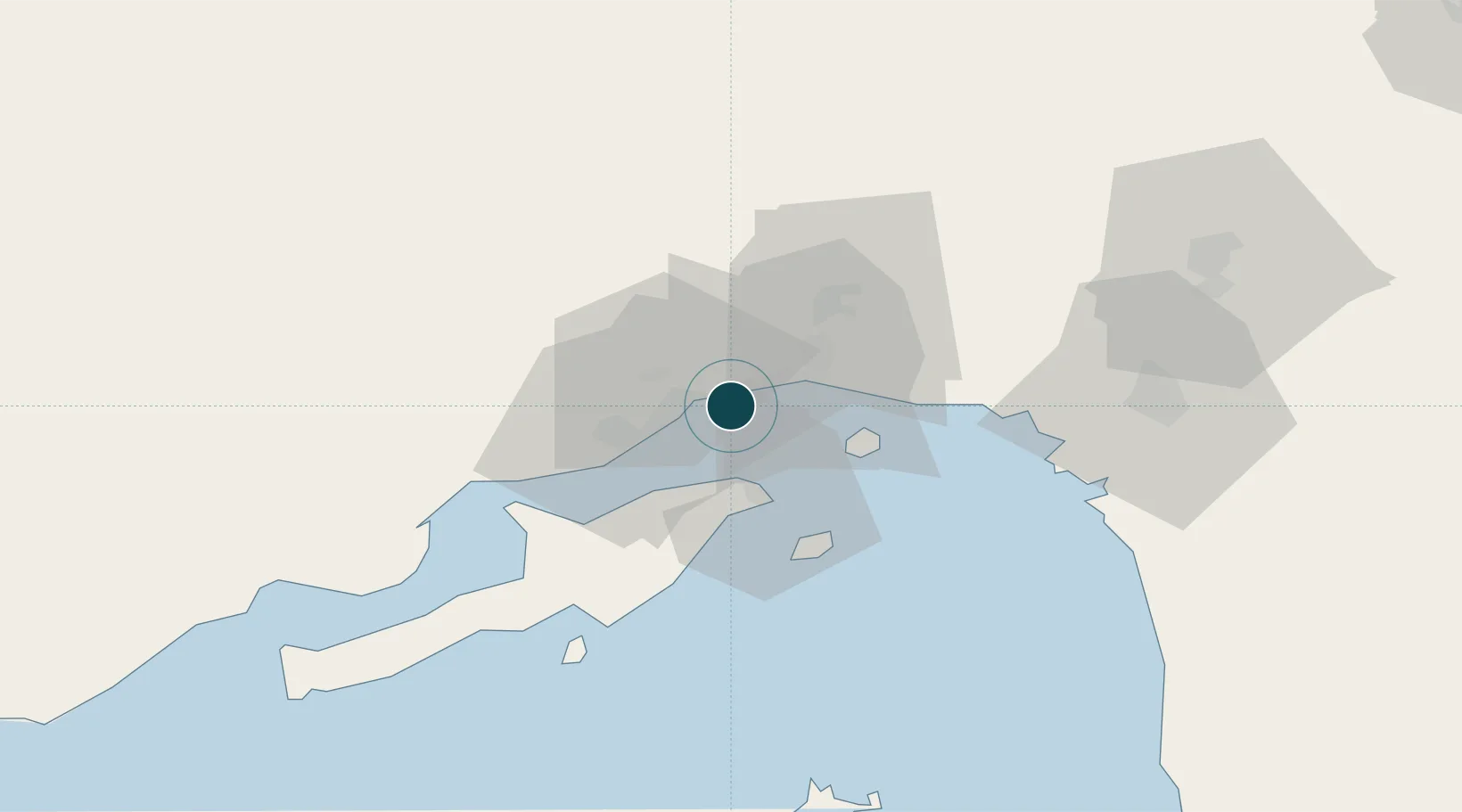 Location of IRBND