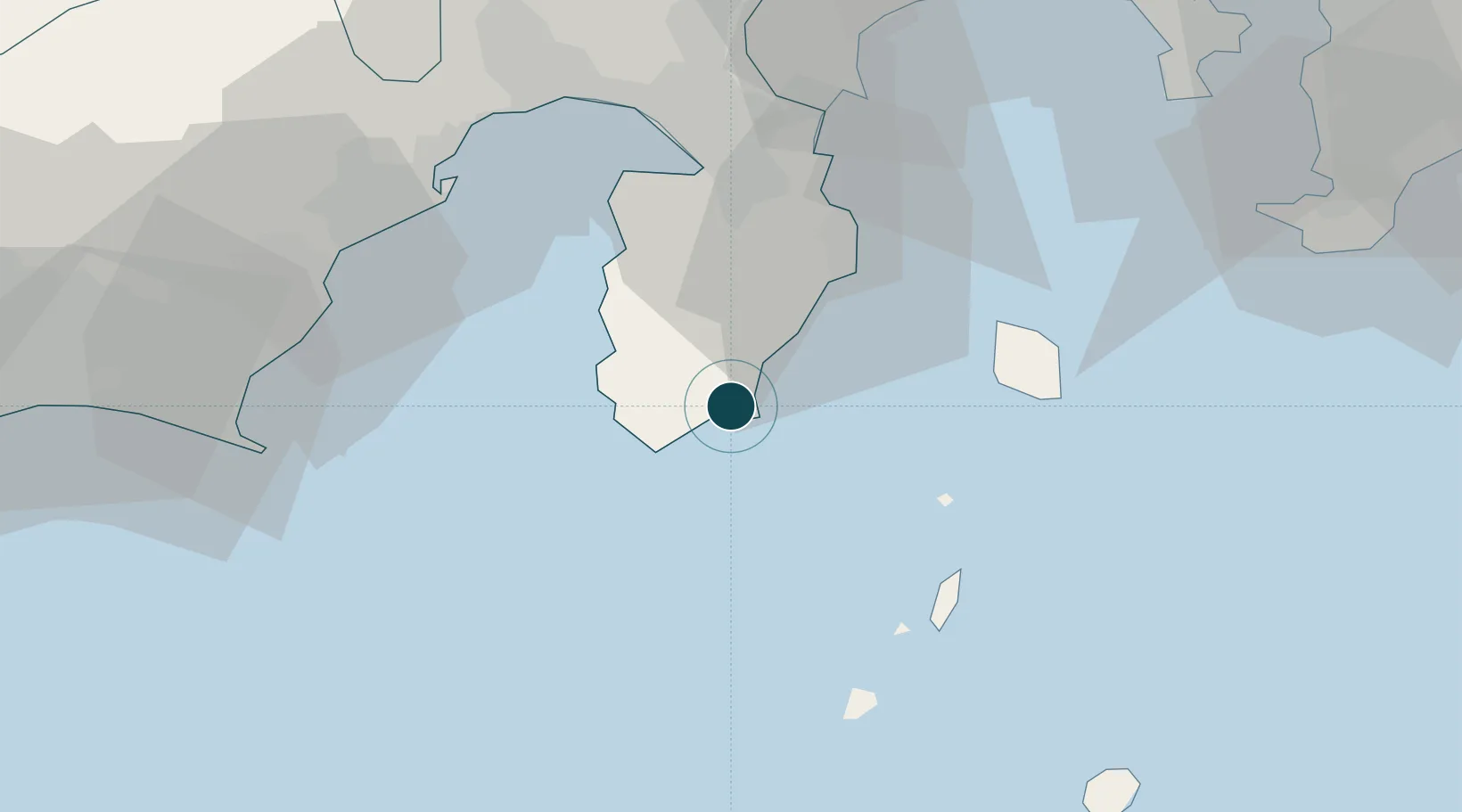 Location of JPSMD